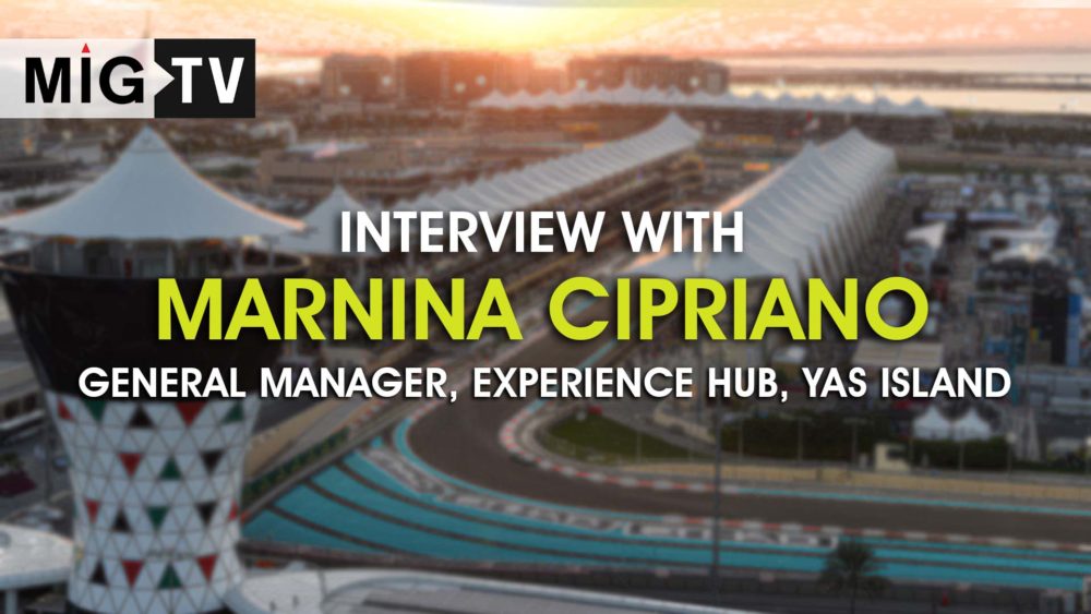 Interview with Marnina Cipriano, General Manager, Experience Hub, Yas Island