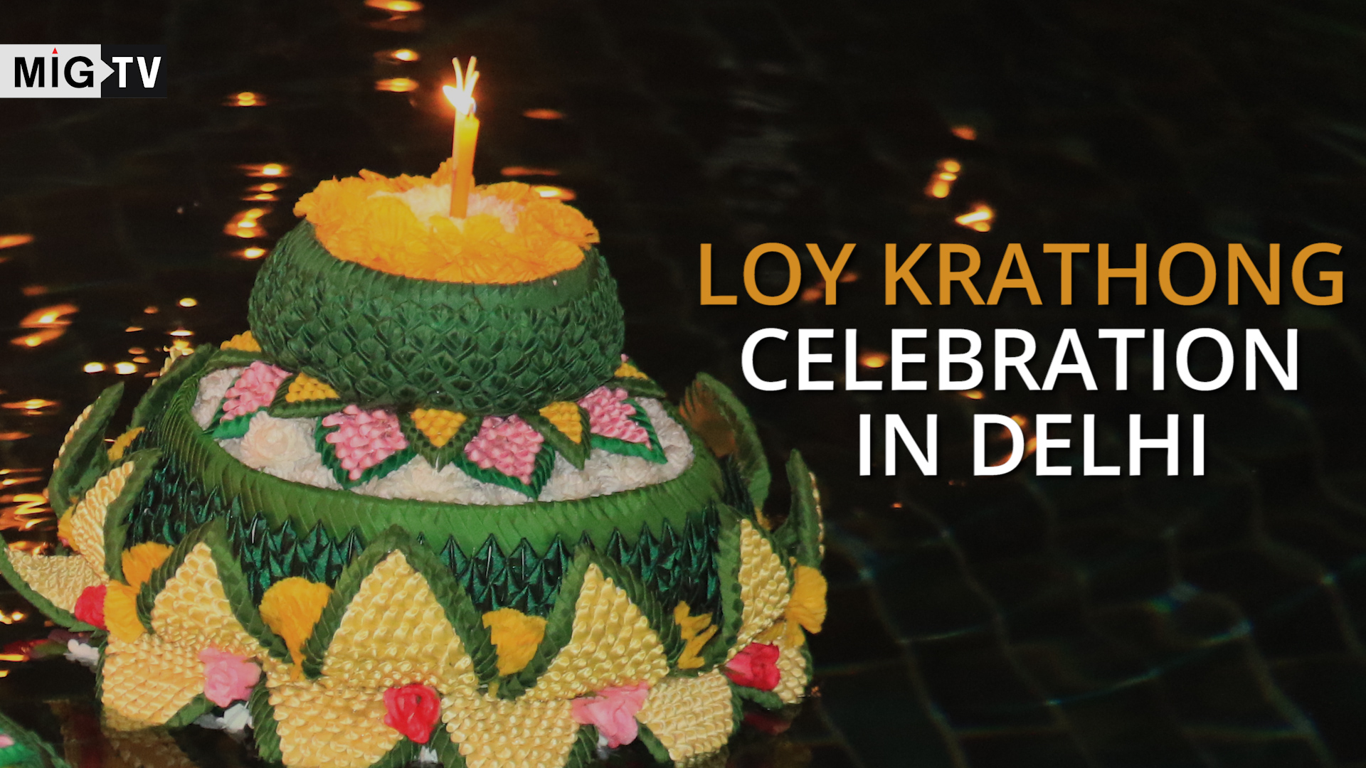Loy Krathong celebration in Delhi | Thailand