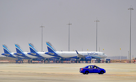 With most of its fleet grounded, Indigo has been bleeding heavily since March