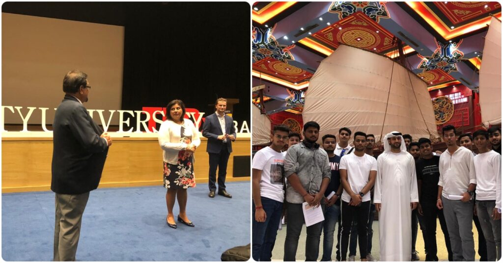 About 30 students from Symbiosis Skills & Professional University in Pune, went for a weeklong educational trip to UAE, notably Dubai and Abu Dhabi, late in October 2019