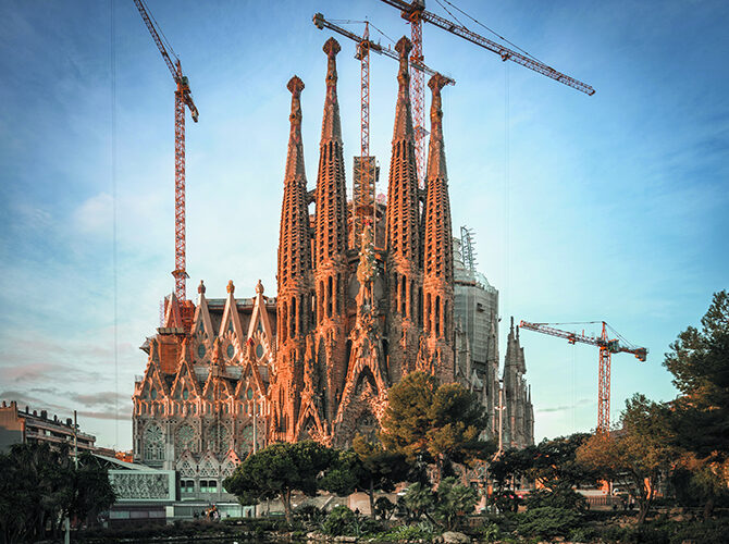 Nothing is art if it does not come from nature: Gaudi's La Sagrada Familia (Photo credit: Barcelona Tourism)