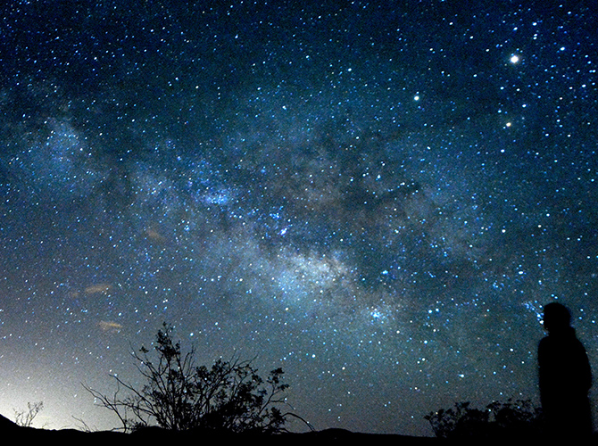 Stargazing at Anza-Borrego (Photo credit: Dev Sharma)