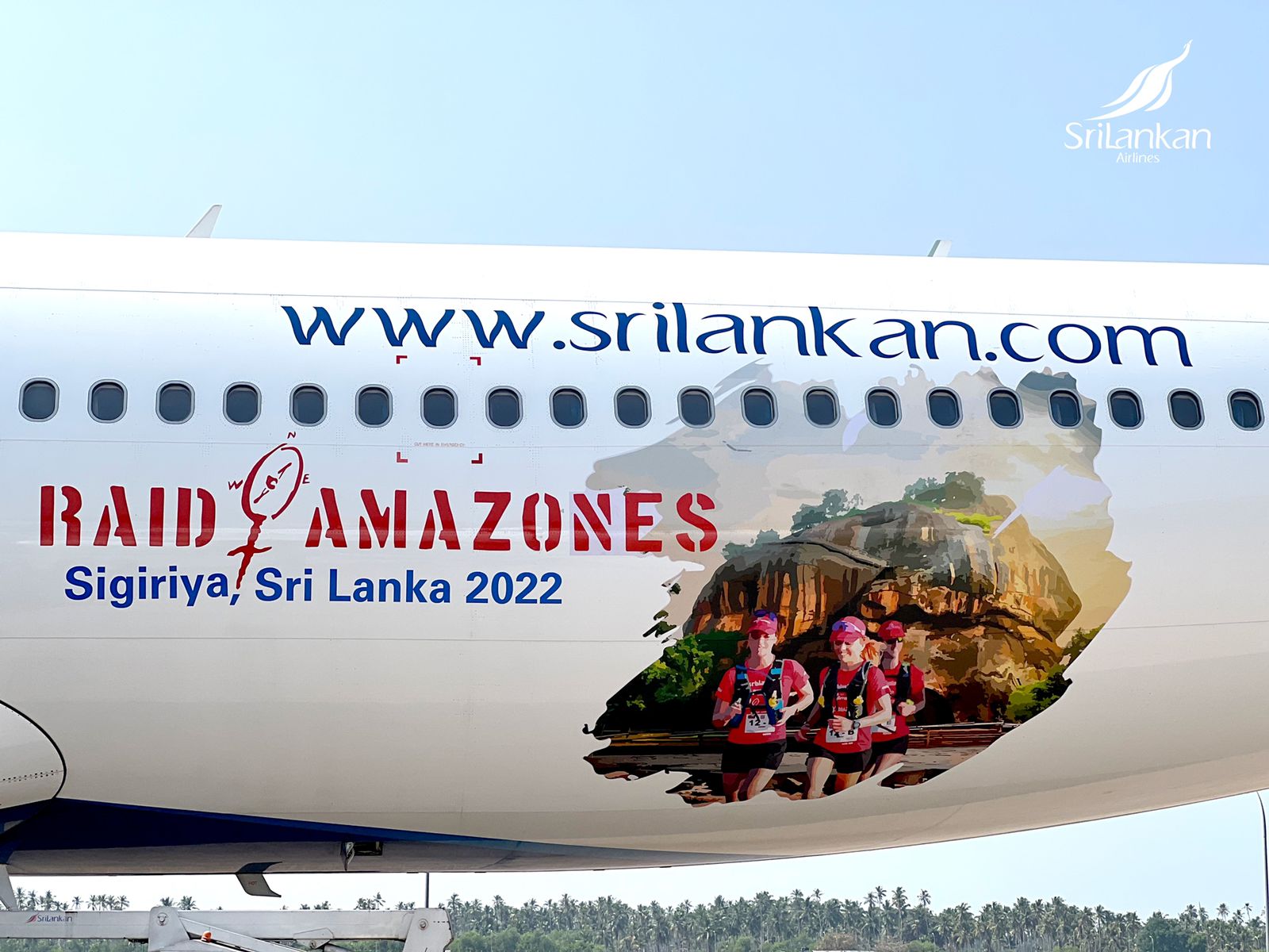 ‘Raid Amazones 2022’ livery for SriLankan Airlines aircraft