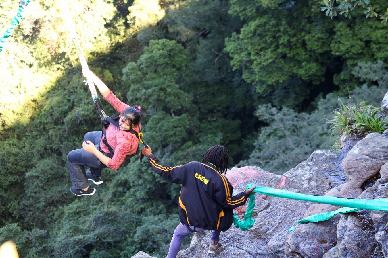 Wild Swing is the most thrilling activity at Oribi Gorge