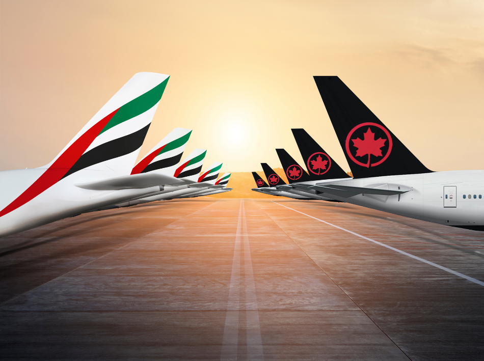 Emirates and Air Canada establish a Strategic Alliance