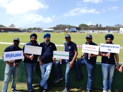 SriLankan Airlines ferries top travel agents, sports Influencers for Test Series with Australia