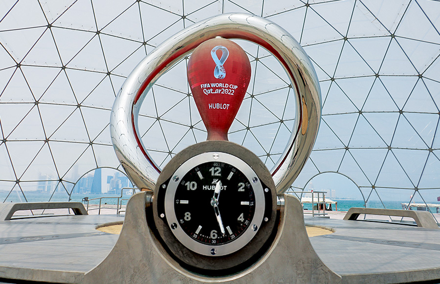Countdown for FIFA World Cup 2022 in Qatar enters last lap