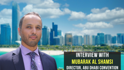 Interview with Mubarak Al Shamsi, Director, Abu Dhabi Convention And Exhibition Bureau
