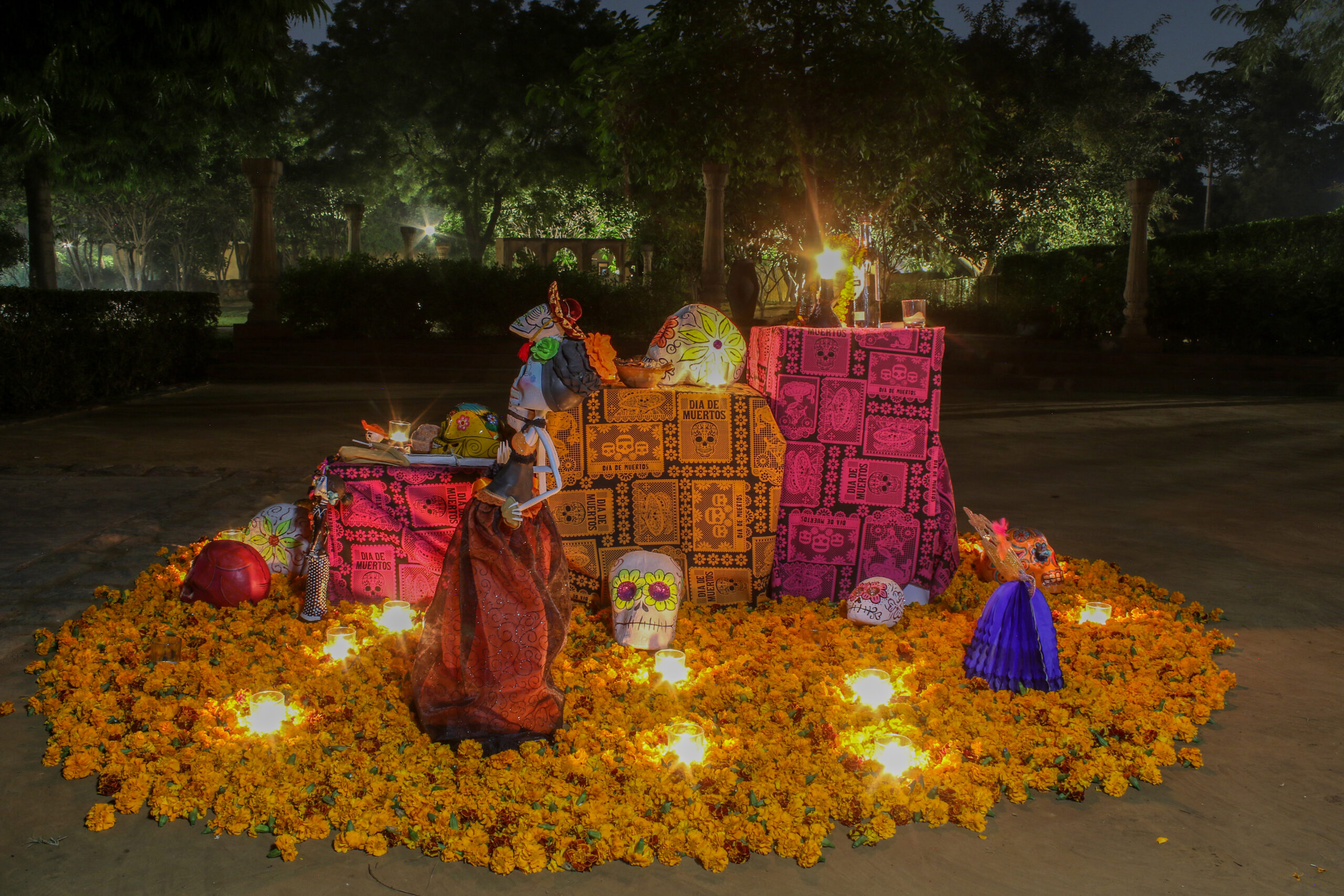 Celebrating Día de Muertos the Mexican way in India