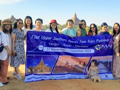Myanmar Airways hosts fam trip for overseas travel agents