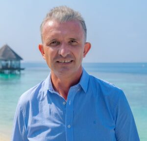 Christophe Adam, the General Manager of Hideaway Beach Resort & Spa