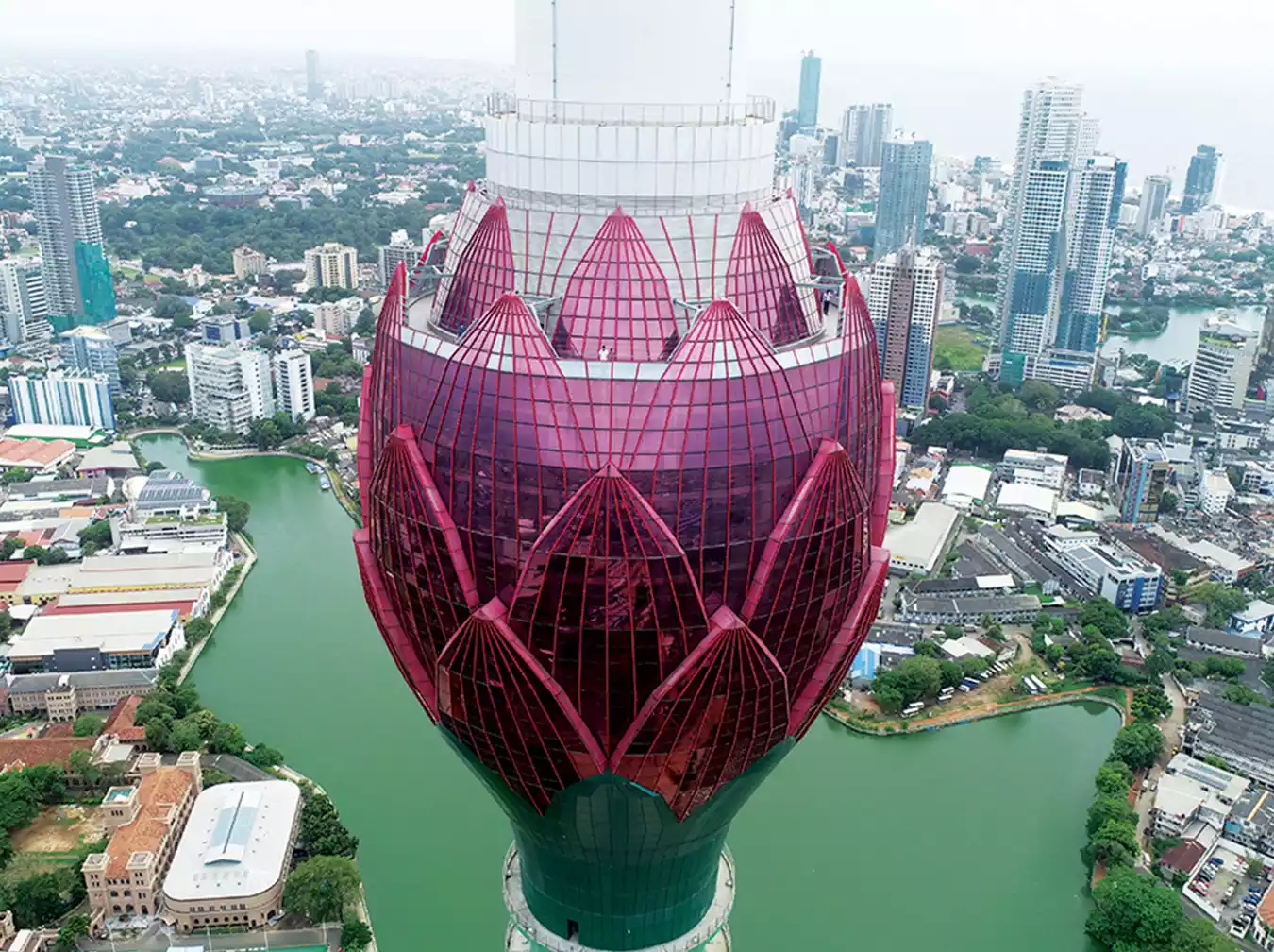 Lotus Tower is one of the newest attractions in Colombo
