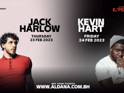 Jack Harlow and Kevin Hart to perform in Bahrain in February