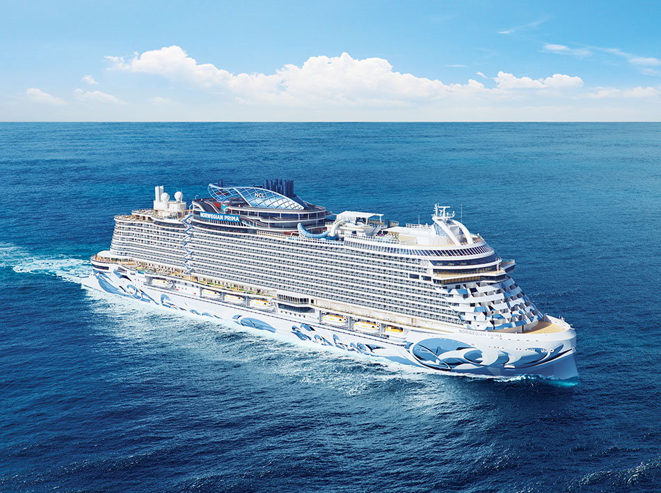 Discovering different dimensions of luxury aboard NCL Prima