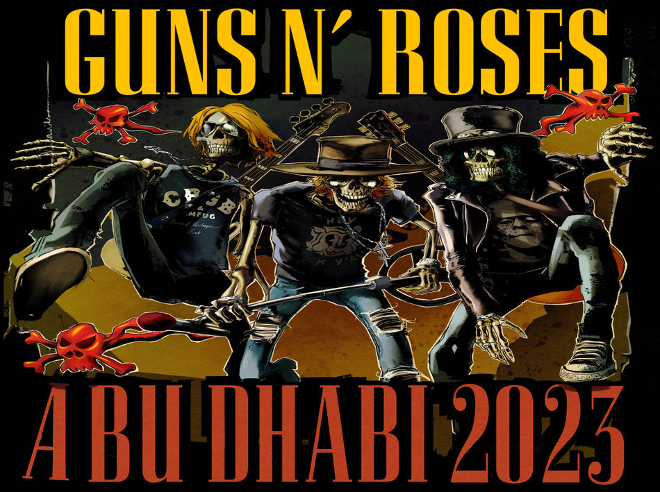 Yas Island to host rock band Guns N’ Roses