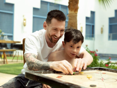 Lionel Messi enjoys family trip to Saudi Arabia