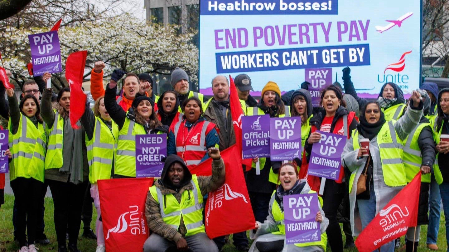 More workers to join strike at Heathrow Airport