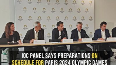 IOC panel says preparations on schedule for Paris 2024 Olympic Games