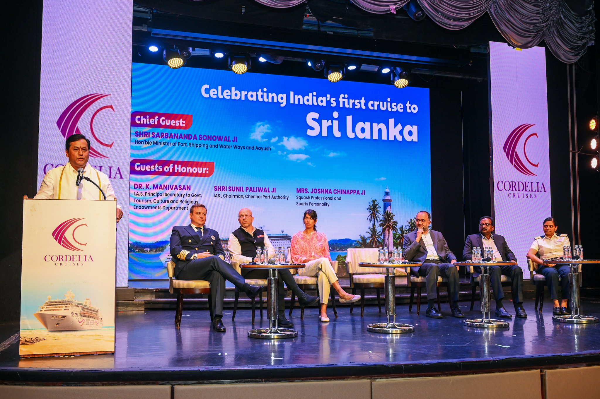 Cordelia Cruises sets on maiden voyage to Sri Lanka