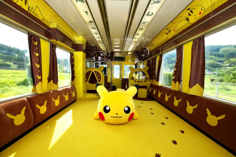 Meet Pikachu on the ‘Pokemon with You’ train
