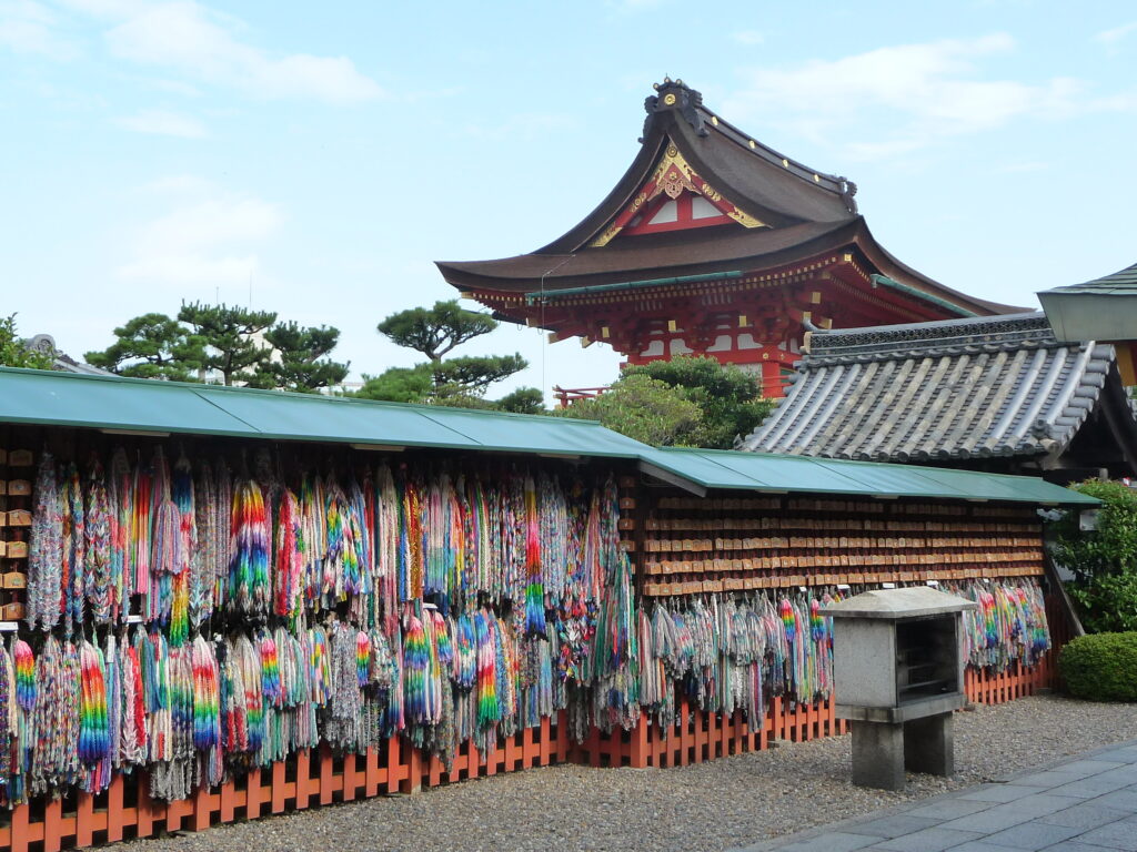 Origami in shrines
