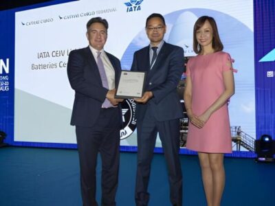 IATA’s CEIV Lithium Batteries accreditation for Cathay Cargo