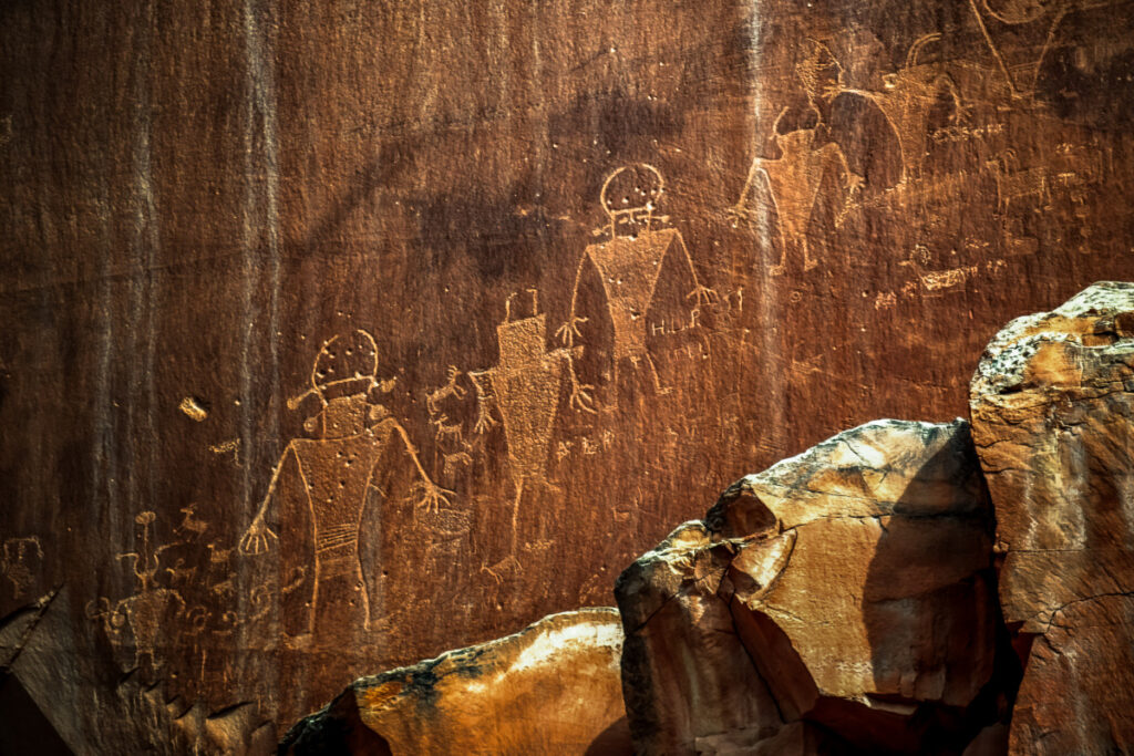 Ancient Native American Petroglyphs