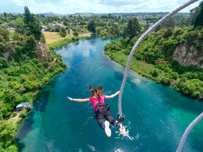 Top bungy jumping sites in New Zealand