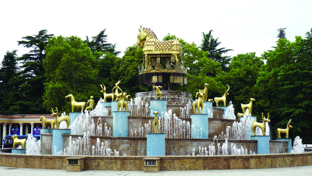 The impressive Colchis Fountain
