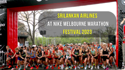 SRILANKAN AIRLINES AT NIKE MELBOURNE MARATHON FESTIVAL 2023
