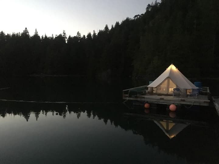 Lagoon Float Camp: Tofino, BC, Canada