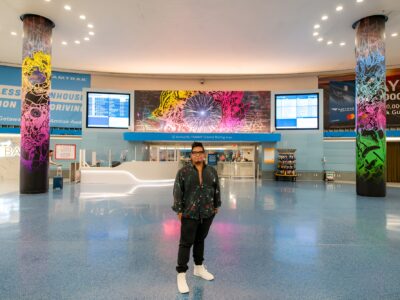 Rico Gatson’s art installation opens at New York Penn Station