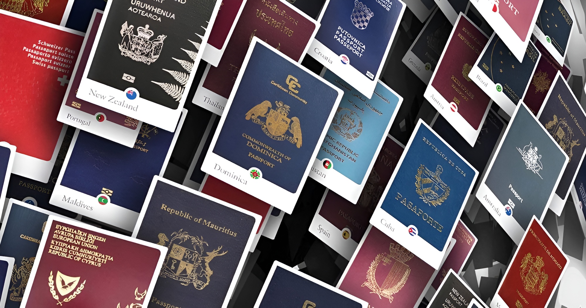 10 сильнейших паспортов. Henley & partners. Passport Index 2023.