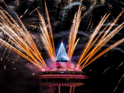 Record-breaking New Year’s Eve celebrations at Space Needle