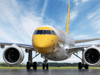 Azorra delivers first Embraer E190-E2 aircraft to Scoot