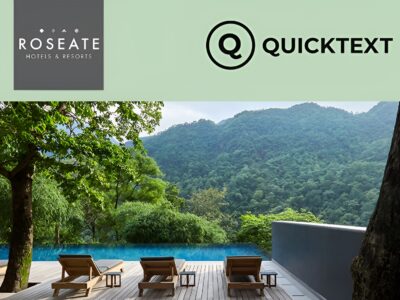 Roseate Hotels partners with AI app Quicktext