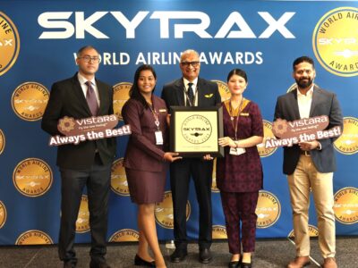 Vistara bags many awards at 2024 Skytrax World Airline Awards