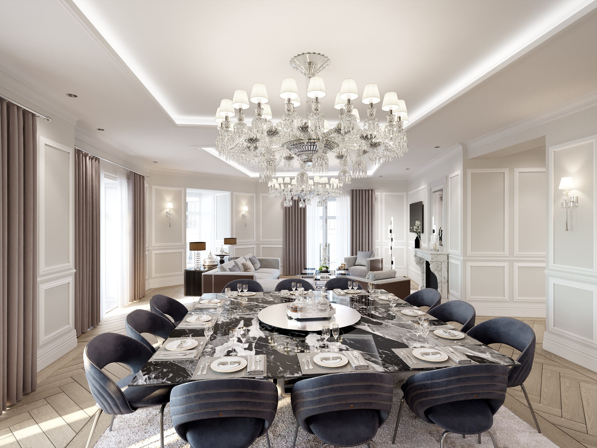 Ultima Geneva Quai Wilson has five private full floor apartments, ranging from three to six bedrooms