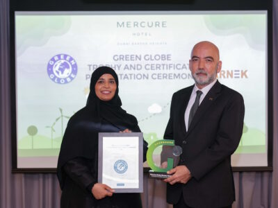 Farnek awards Mercure Dubai Barsha Heights Gold Certification in sustainability
