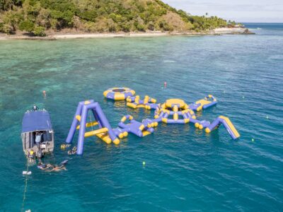 Water park opens at Castaway Island, Fiji