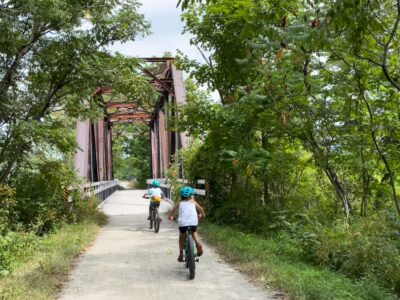 Lamoille Valley Rail Trail in Vermont opens